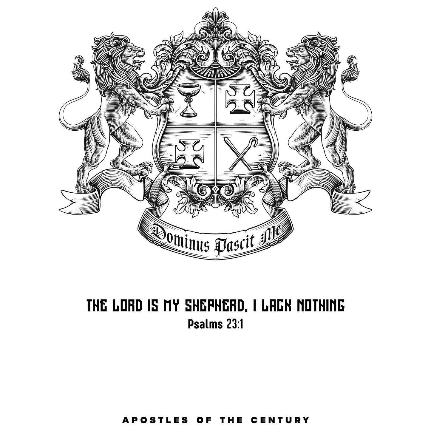 Essentials Psalm23 Crewneck